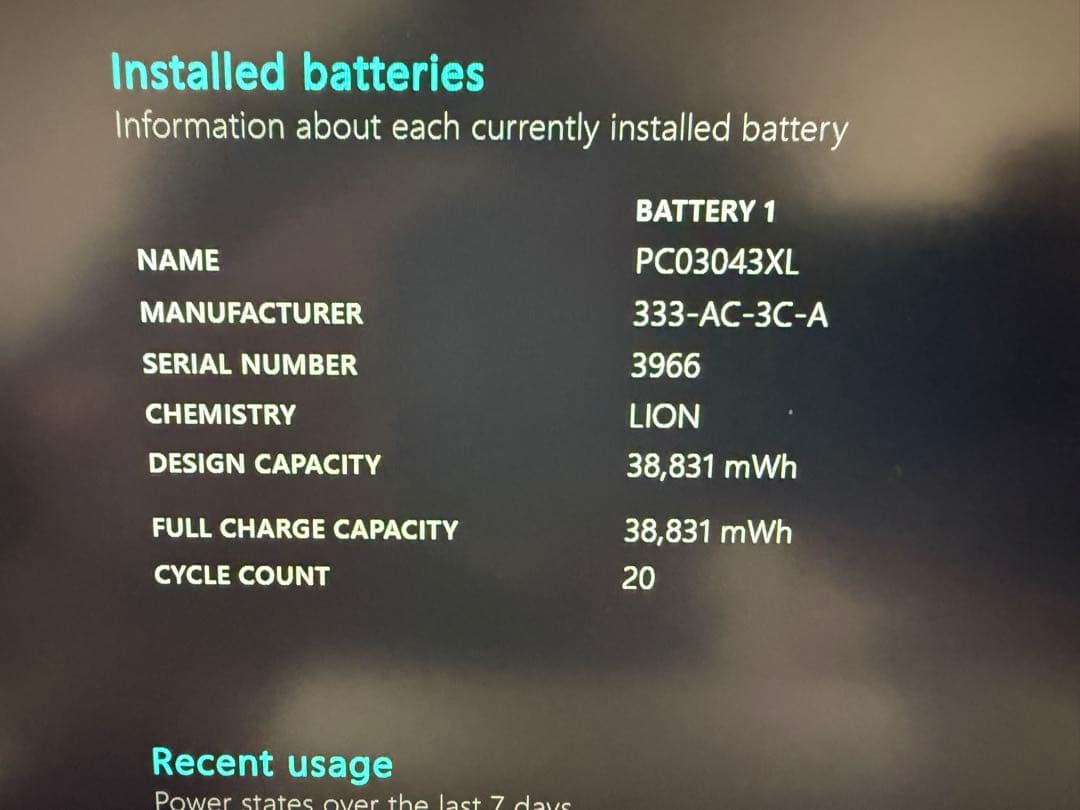 HP Pavilion Aero Laptop 13-be　美品