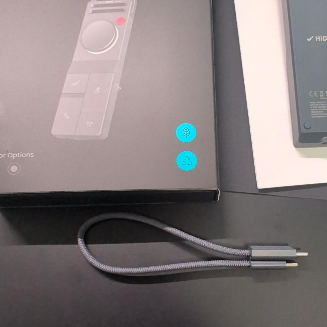 中古品　HiDock P1 AIボイスレコーダー 通話録音 文字起こし