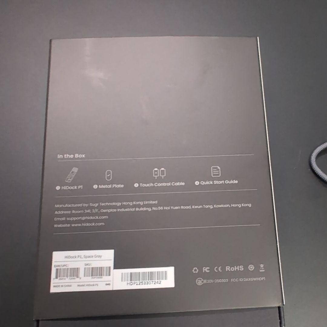 中古品　HiDock P1 AIボイスレコーダー 通話録音 文字起こし