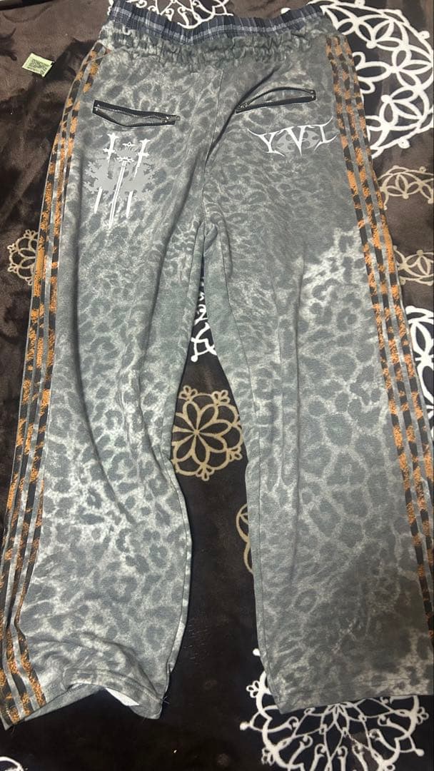 cozy worldwide レオパードスウェットパンツ