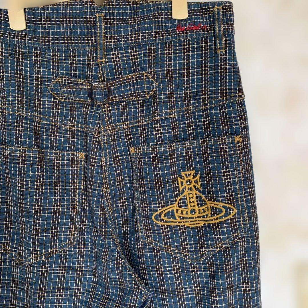 ヴィヴィアン レッドレーベル　チェックカジュアルパンツ