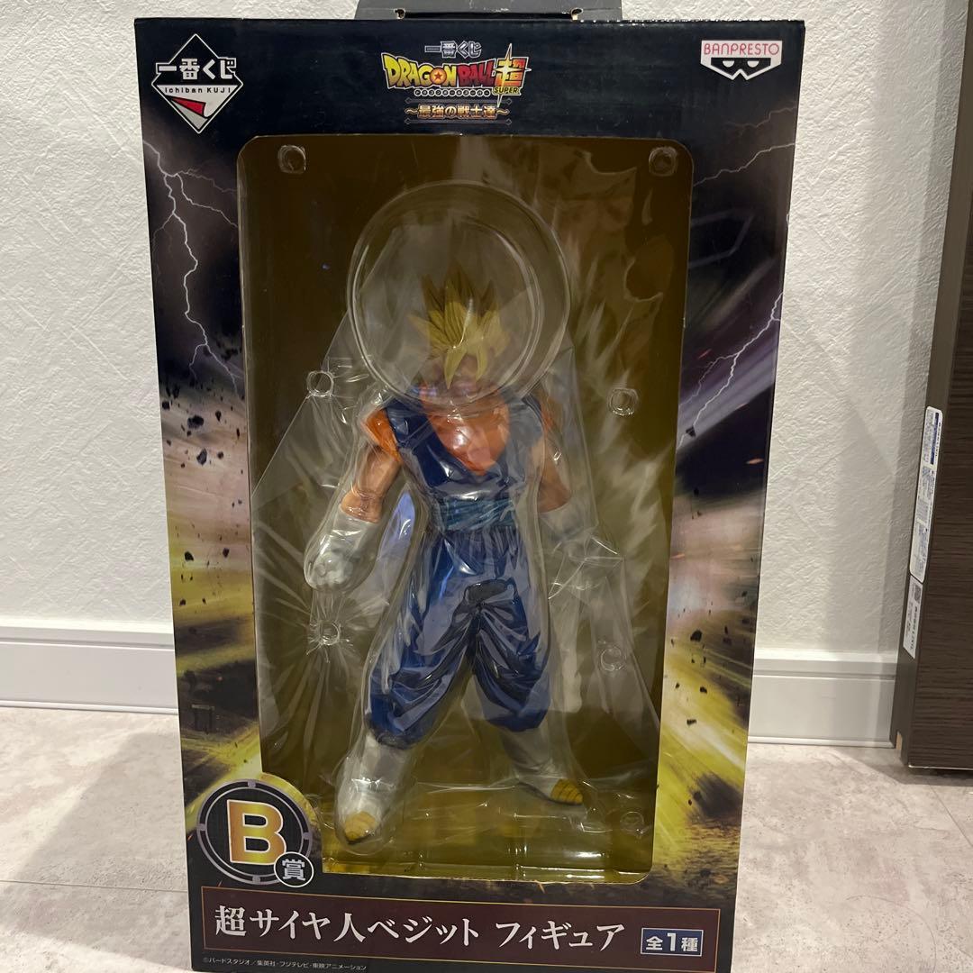 新品未開封 ドラゴンボール超 一番くじ　最強の戦士達　B賞　超サイヤ人ベジット