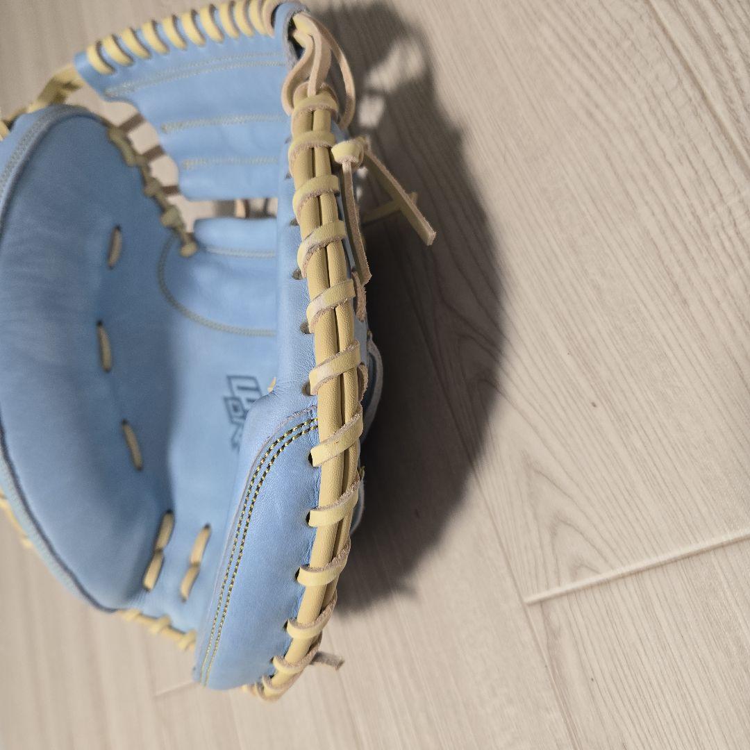 SSK キャッチャーミット 軟式グローブ 水色