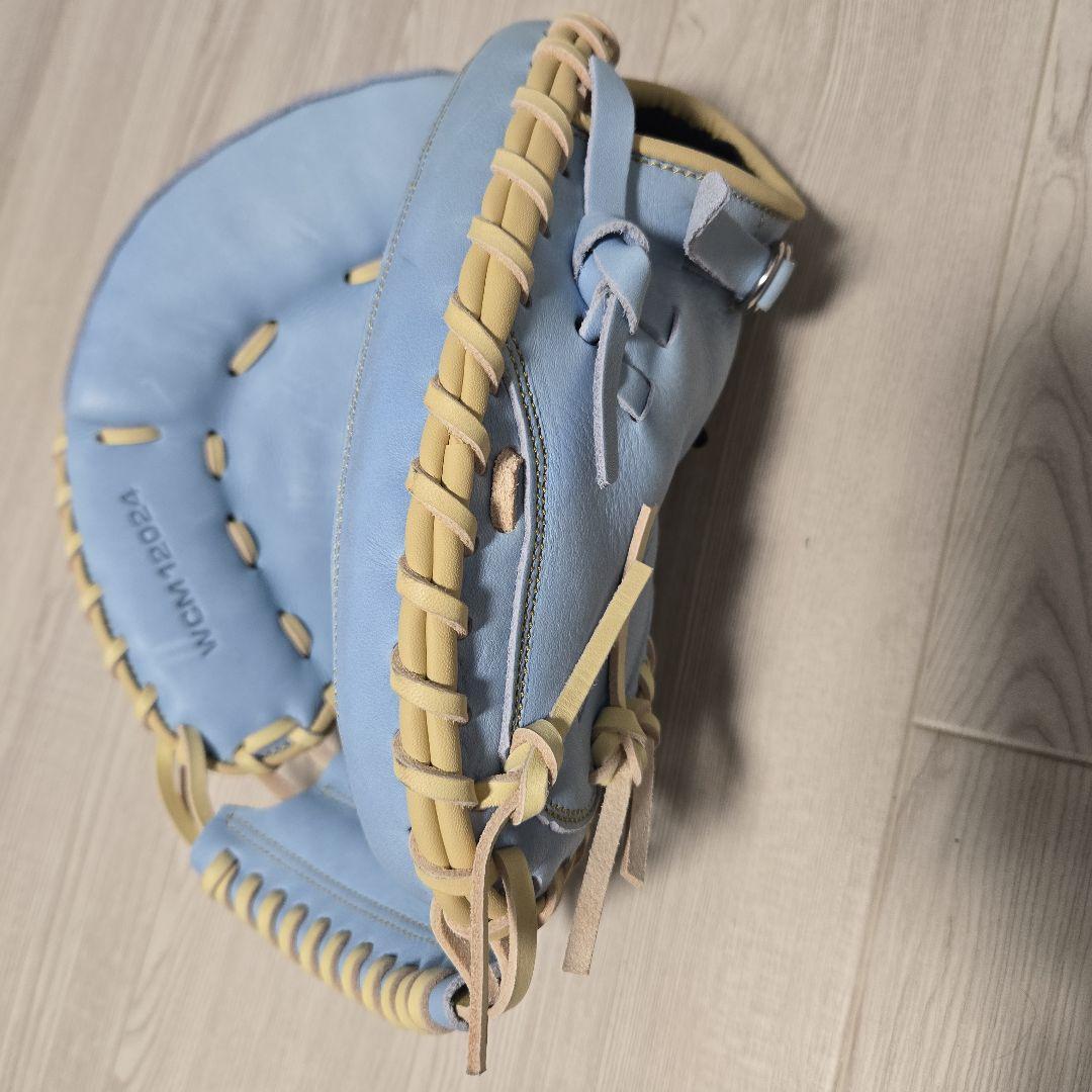 SSK キャッチャーミット 軟式グローブ 水色
