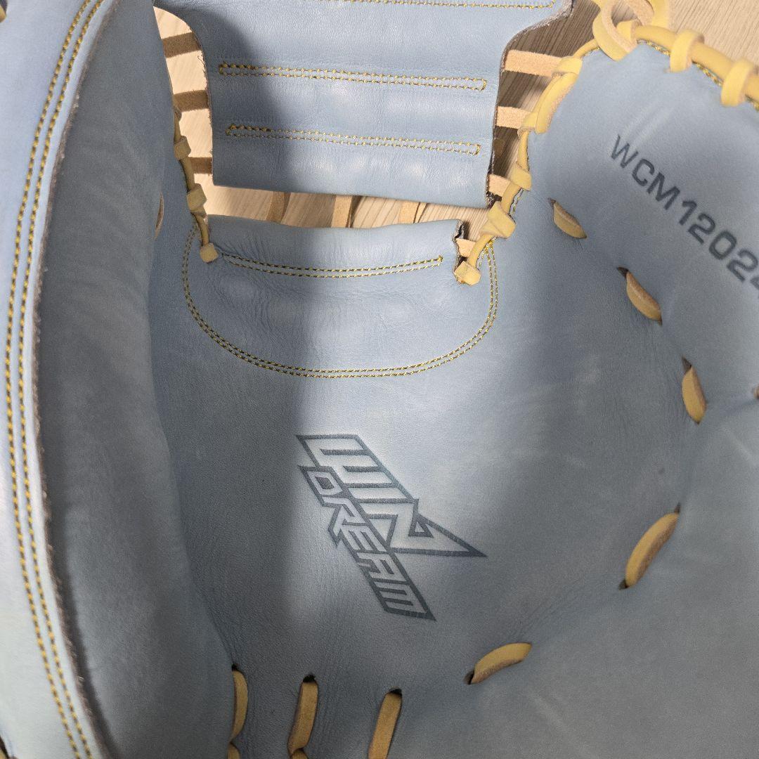 SSK キャッチャーミット 軟式グローブ 水色