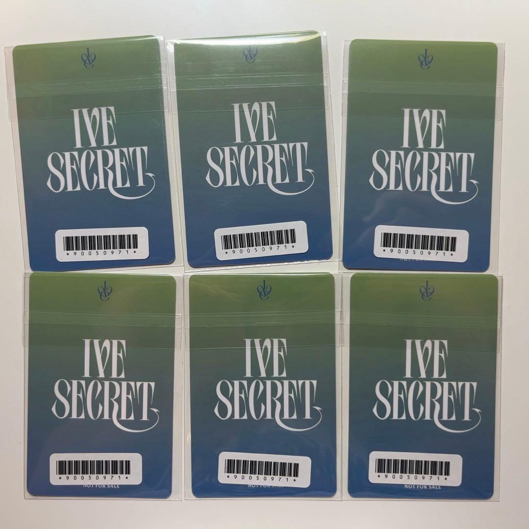 ive secret A!SMART アスマート　トレカ　6種コンプリート