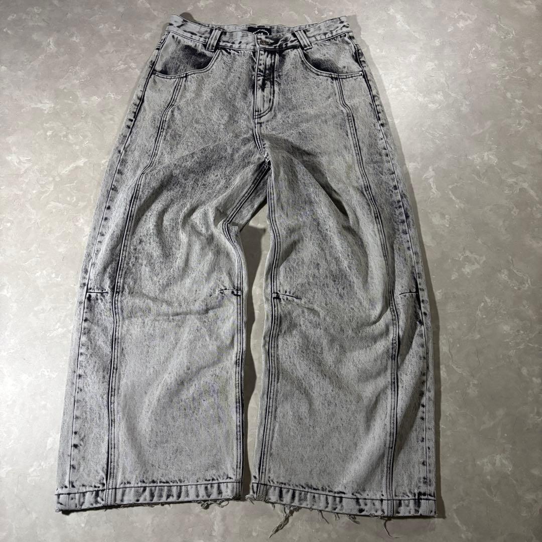 かつきくん着用 slacker black denim buggy 鬼太