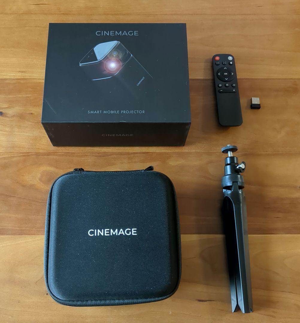 CINEMAGE mini ハードケース＋ミニ三脚＋エアマウス搭載リモコン付