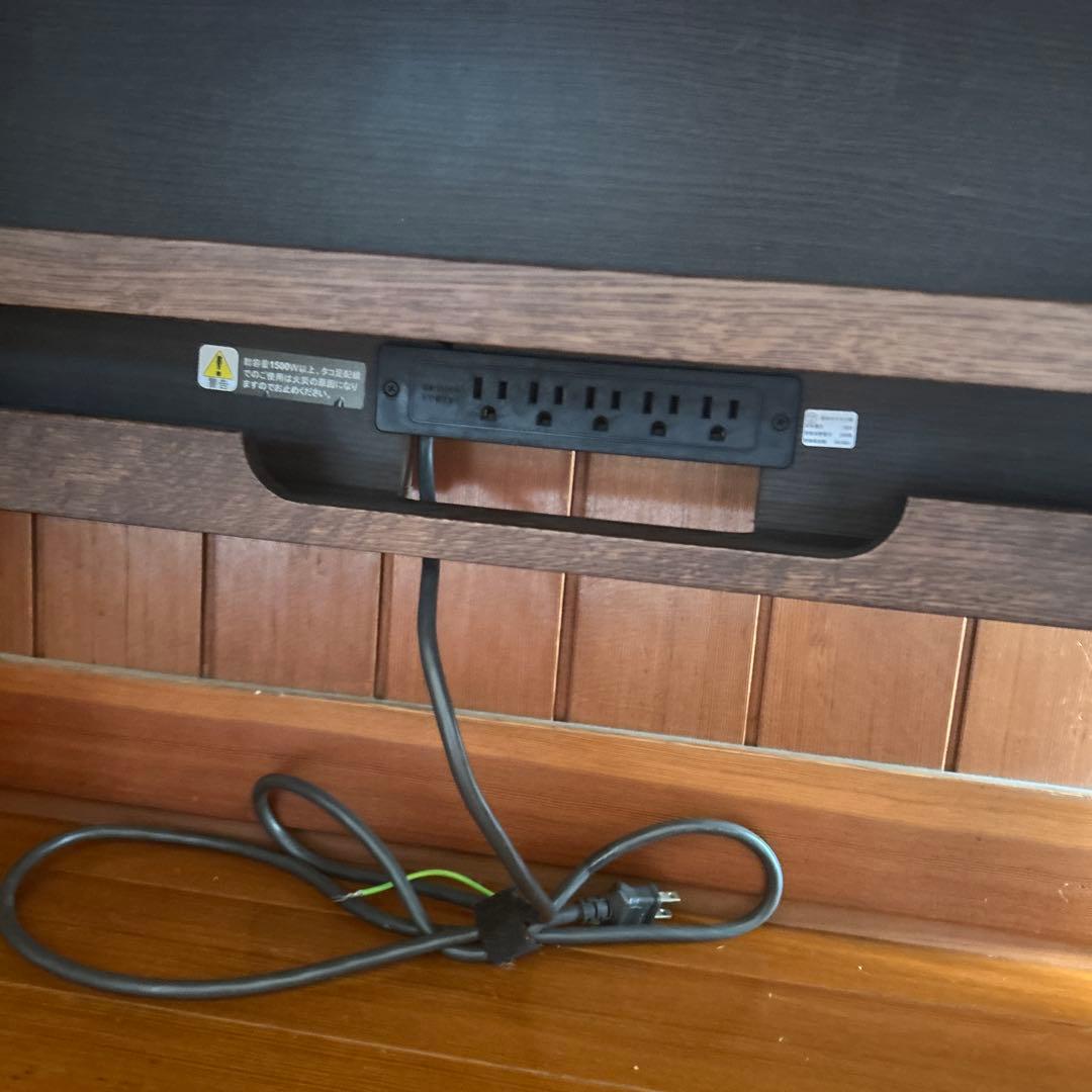 【彼方】カリモク学習机　木製デスク 引き出し付き