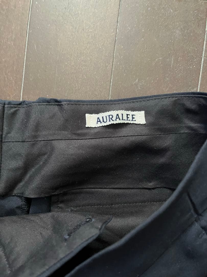 【AURALEE】SUPER FINE TROPICAL WOOL SLACKS