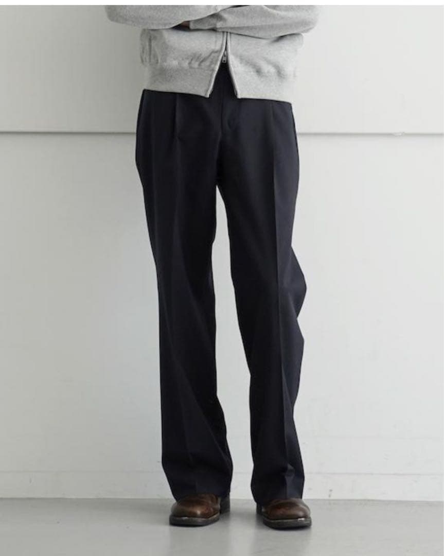 【AURALEE】SUPER FINE TROPICAL WOOL SLACKS