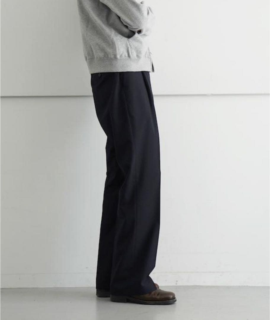 【AURALEE】SUPER FINE TROPICAL WOOL SLACKS