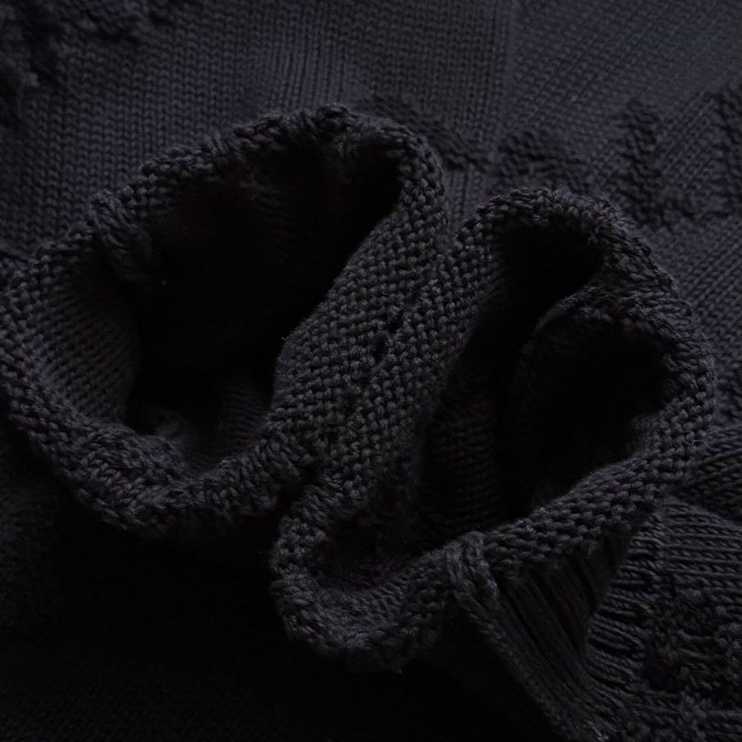 BALENCIAGA バレンシアガ 19AW ロゴジャガードプルオーバーニット