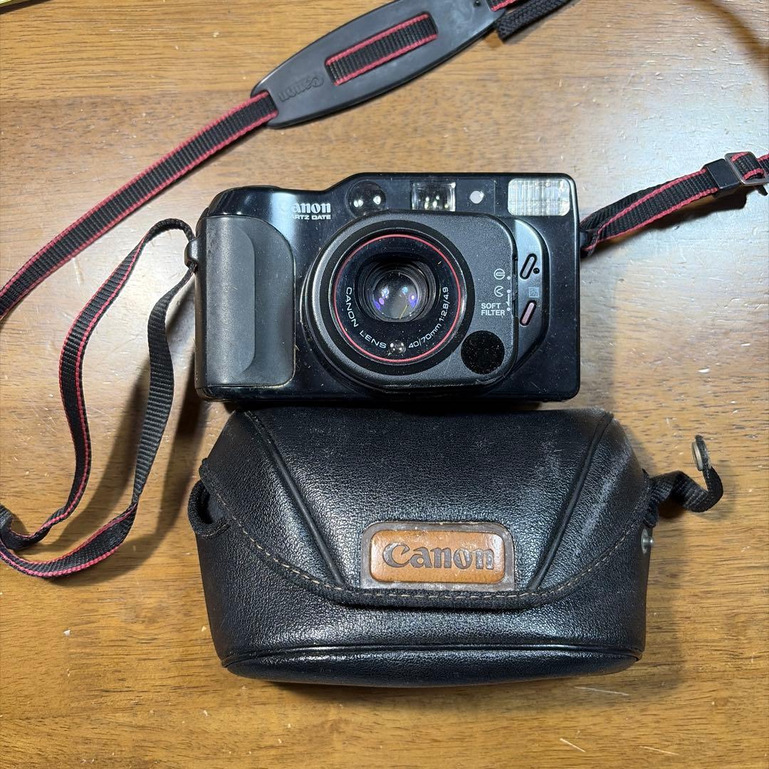 フィルムカメラ Canon Autoboy Tele Quartz Date