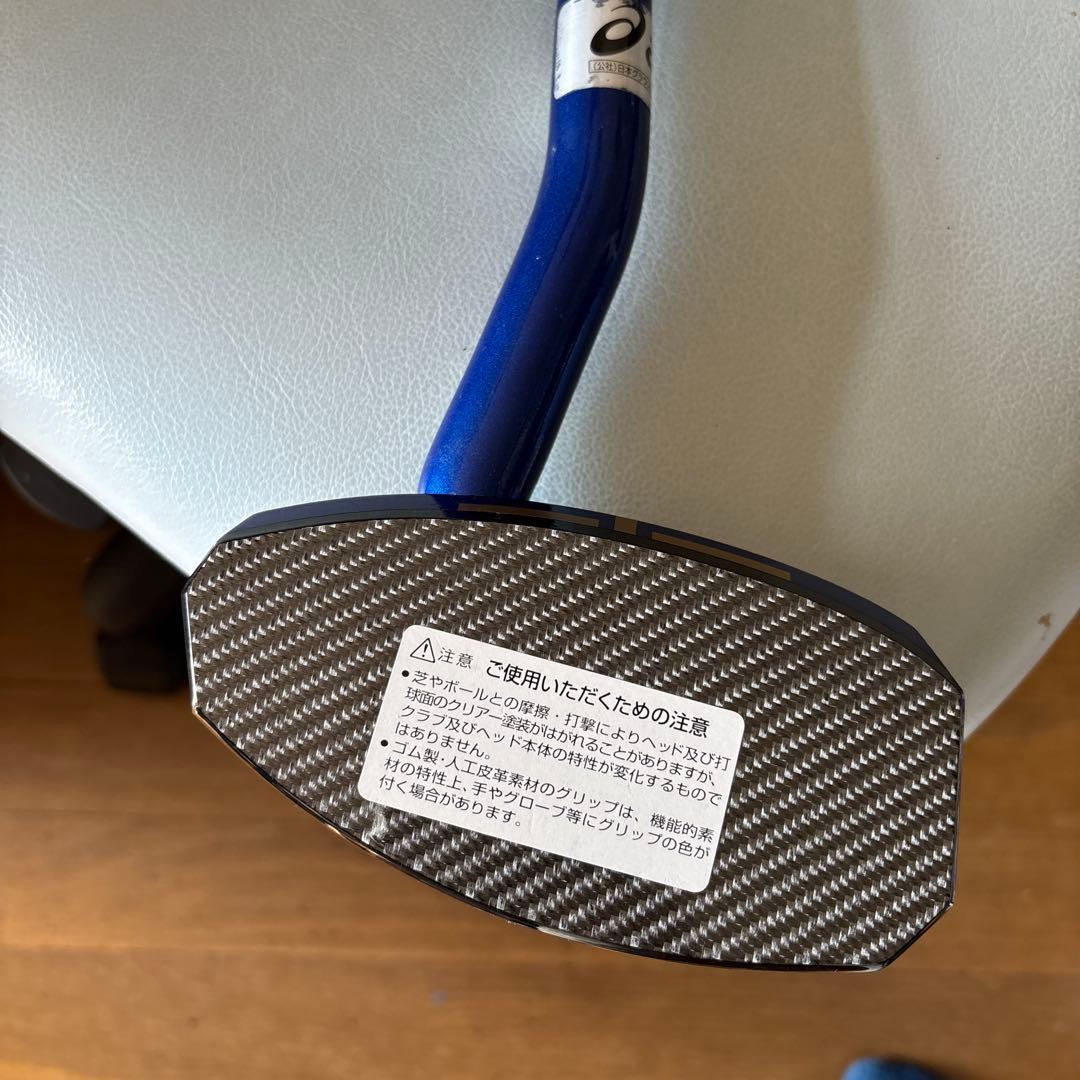 グラウンドゴルフクラブ左用84㎝、スレンダーツインカープ