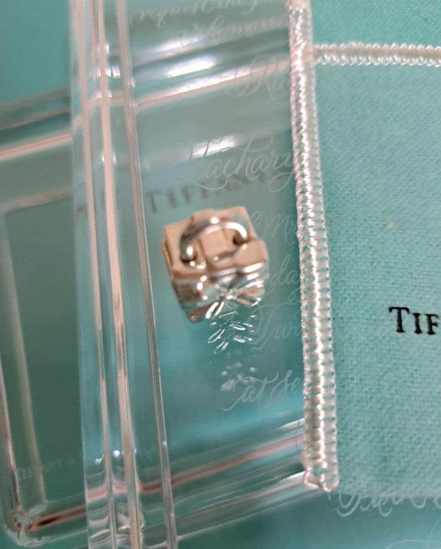 ティファニー ボウ ボックス ロック チャーム 925 南京錠 レア