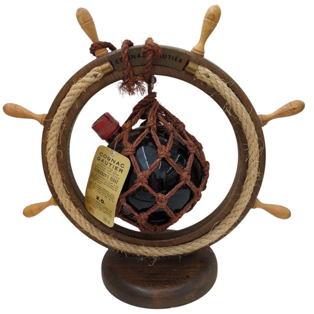 [未開栓] ゴーティエ フィッシャー ボール XO 700ml 40度 飾台付