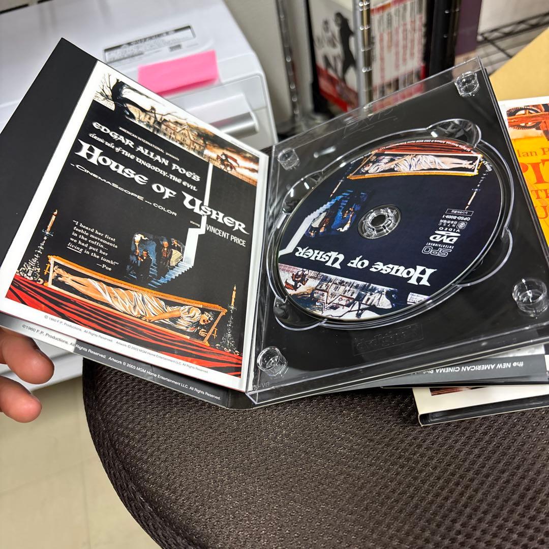 エドガー・アラン・ポォ怪奇コレクション DVD-BOX VOL.I