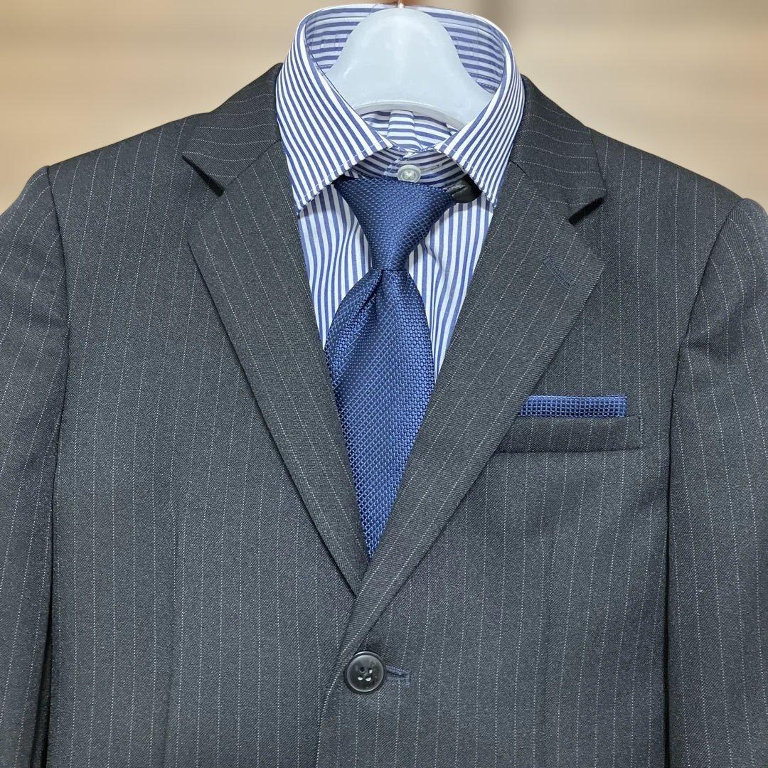 卒業式　ベーシックスーツ5点　 150cm