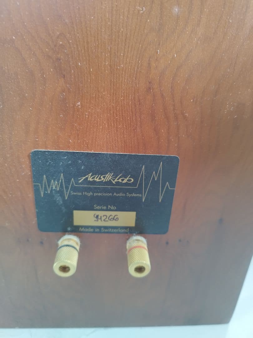 【希少】Acustik Labo Bolero スイス製スピーカーペア！