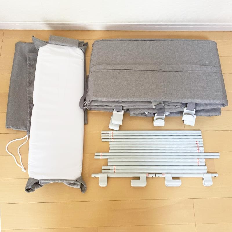 【未使用】KATOJI カトージ ポータブルベビーベッド おむつ替えテーブル付