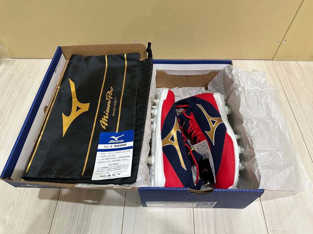 新品　ミズノプロ　ドミナント　限定　前田健太モデル　26cm