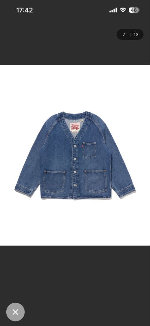 Levi's（リーバイス） UNION ENGINEER カーディガン