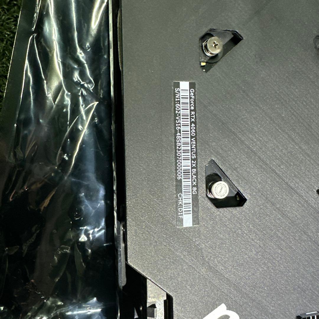 MSI GeForce RTX 4060 グラフィックボード　8G