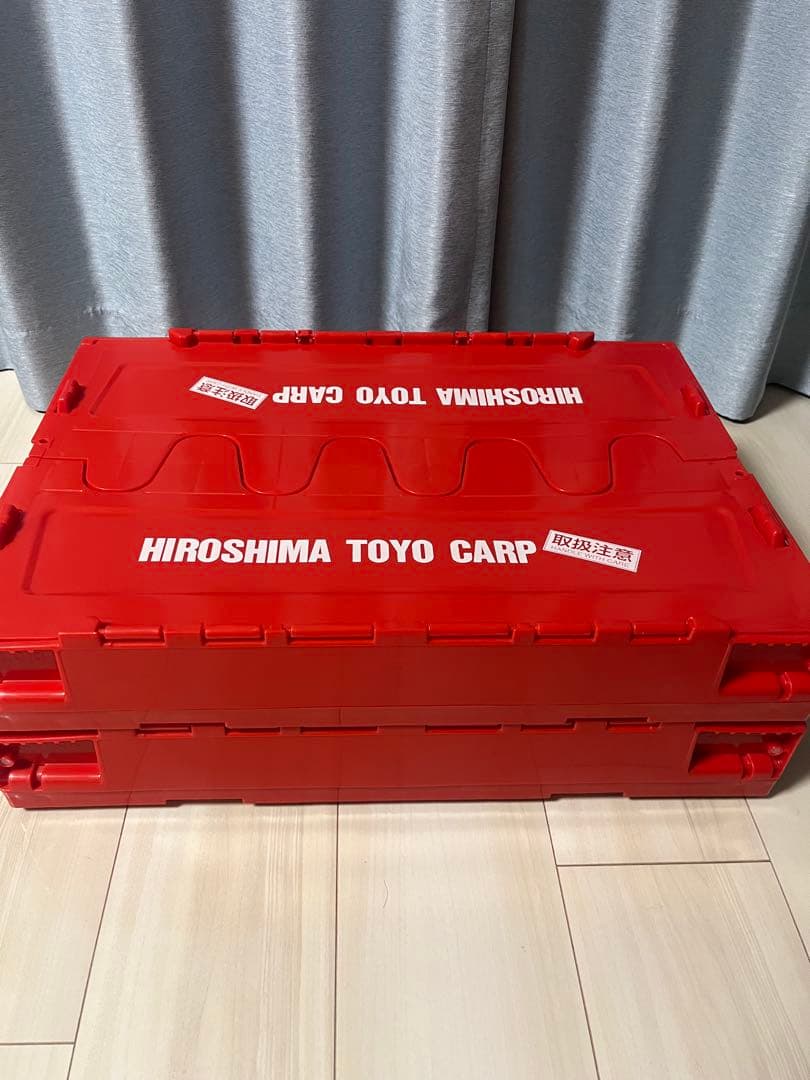 【限定・即完売】2個セット　カープ　コンテナBOX 収納ボックス