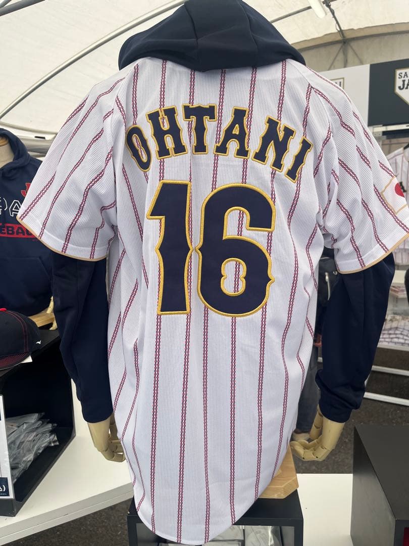 最新デザイン　WBC2026 大谷翔平　レプリカユニホーム　ホーム　Lサイズ