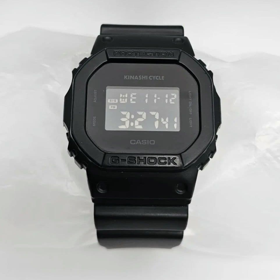 稼働　木梨サイクル × G-SHOCK 人気コラボモデル　スクエアブラック