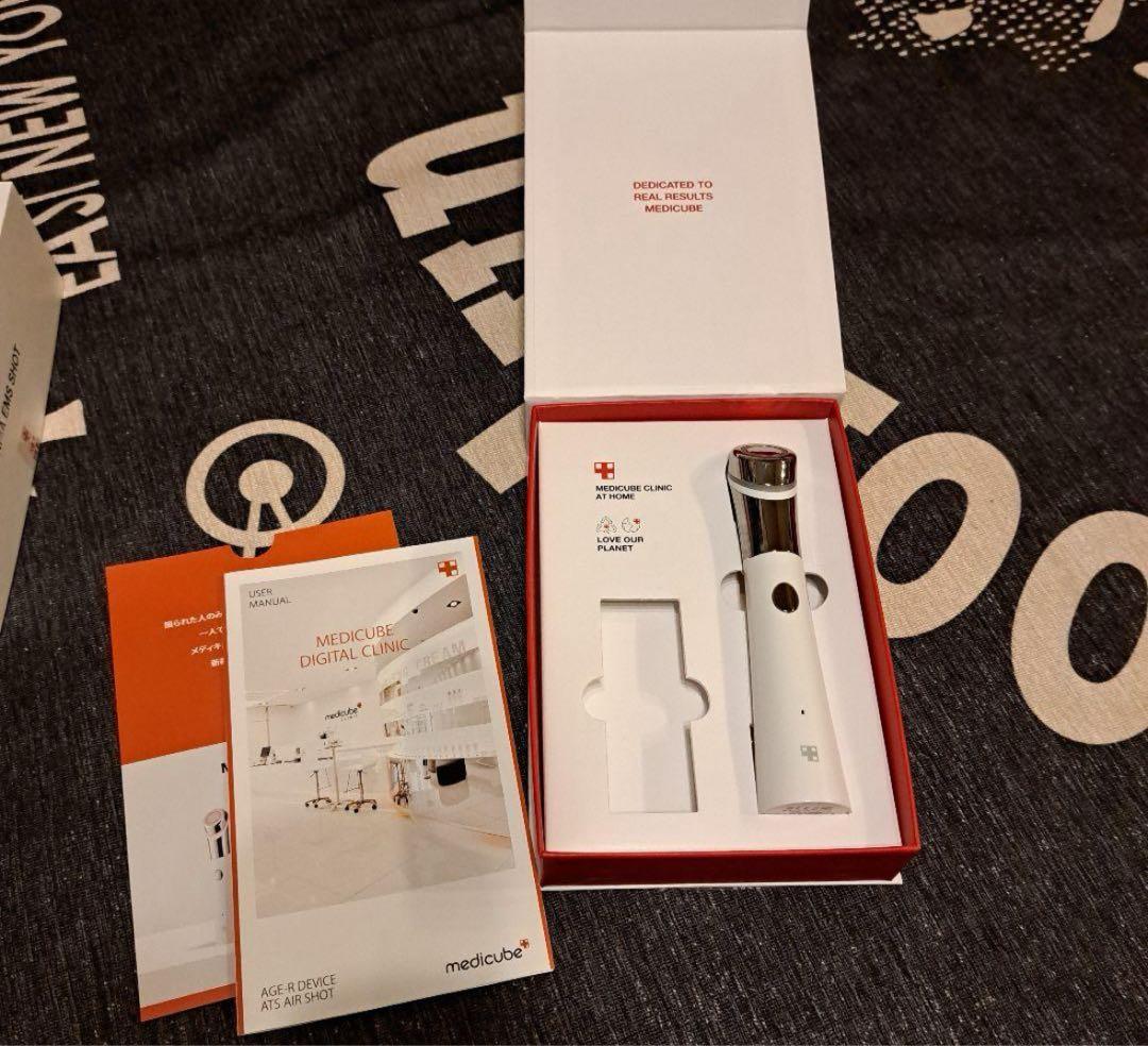 美顔器 メディキューブ AGE-R EMSショット エアショット