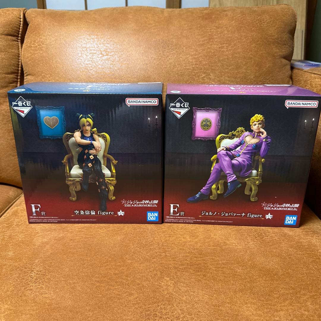 ジョジョの奇妙な冒険 1番くじ 徐倫 ジョルノ セット