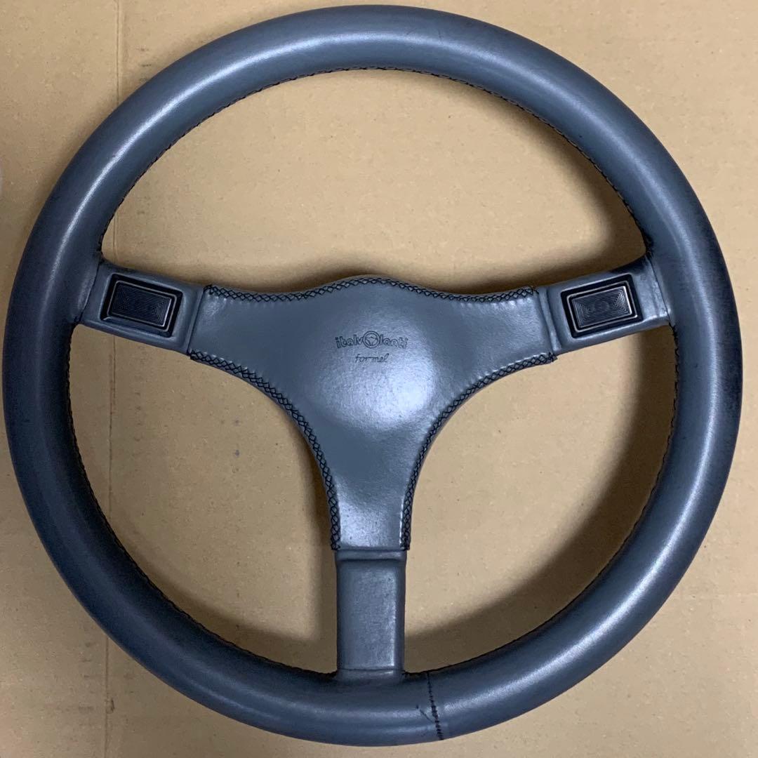 う*ー様 【当時物】italvolanti Formel ステアリング グレー