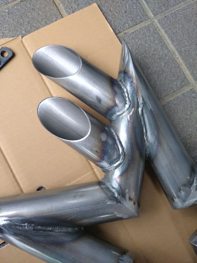 奏君パパ竹槍マフラー星型60.5パイ差し込み加工ですが今回限定価格です。