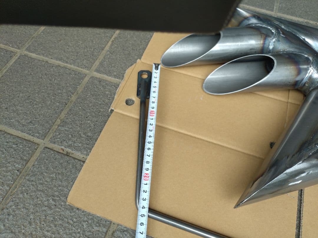 奏君パパ竹槍マフラー星型60.5パイ差し込み加工ですが今回限定価格です。