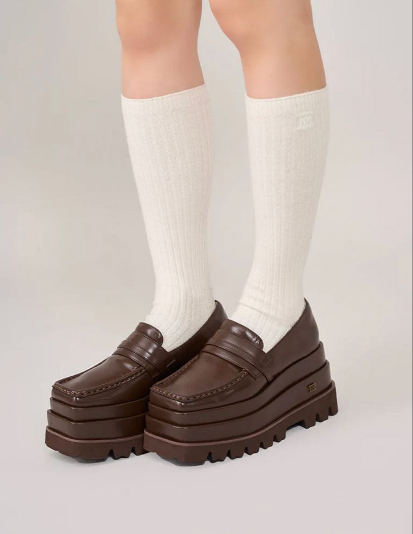 ダーリッチ プラットフォーム ローファー L