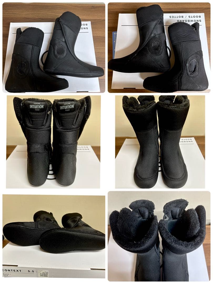 美品!!RIDE スノーボードブーツ ブラック 女性用