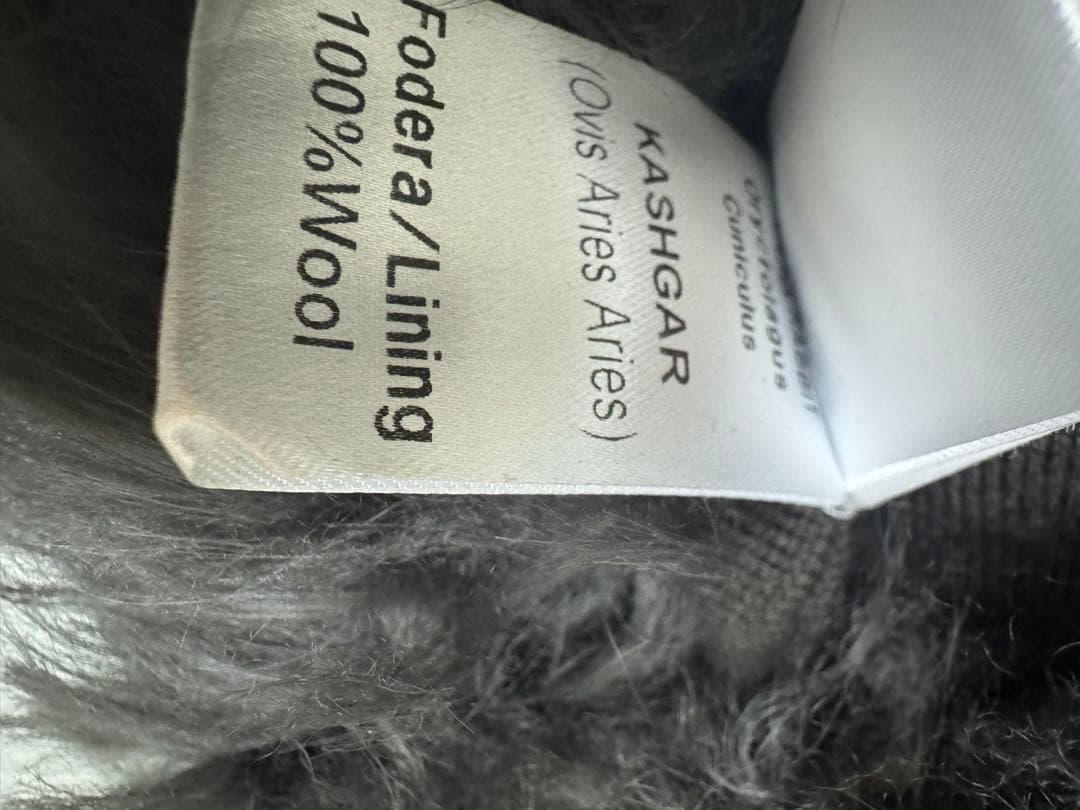 ジレ　ベスト　ファー　manzoni24 ハンガー付き