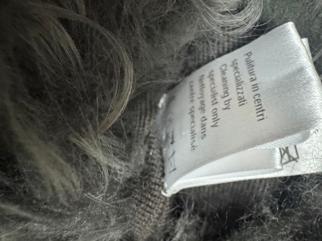 ジレ　ベスト　ファー　manzoni24 ハンガー付き