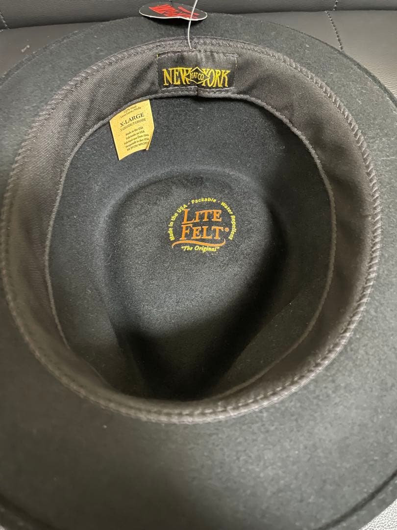 NEW YORK HATニューヨークハット XL　USA製　LITE FELT