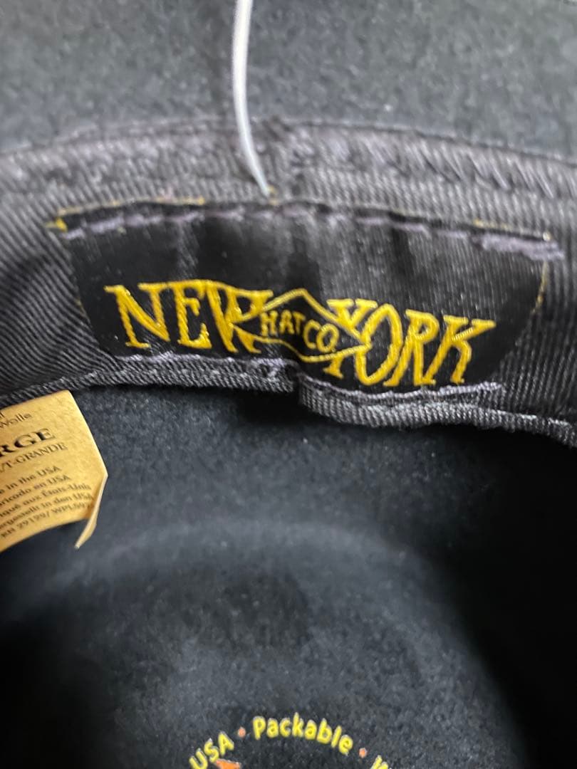 NEW YORK HATニューヨークハット XL　USA製　LITE FELT
