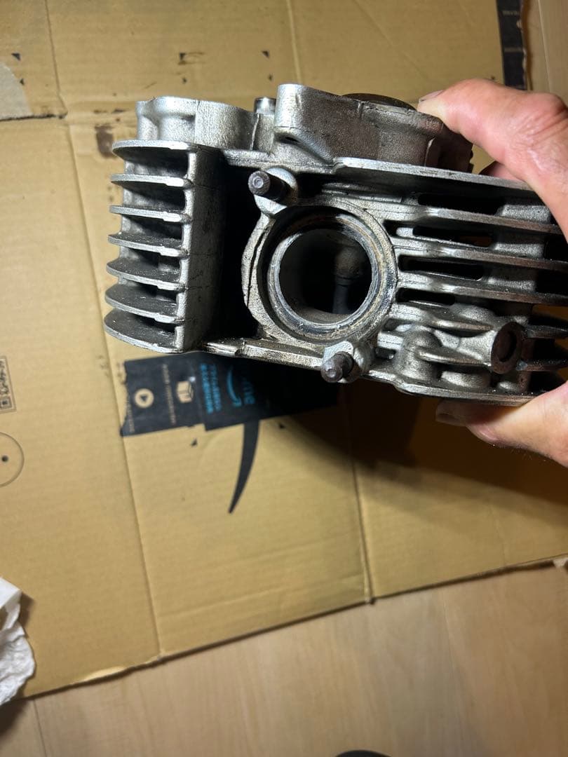 2010年、SR400.シリンダー、ヘッド 、