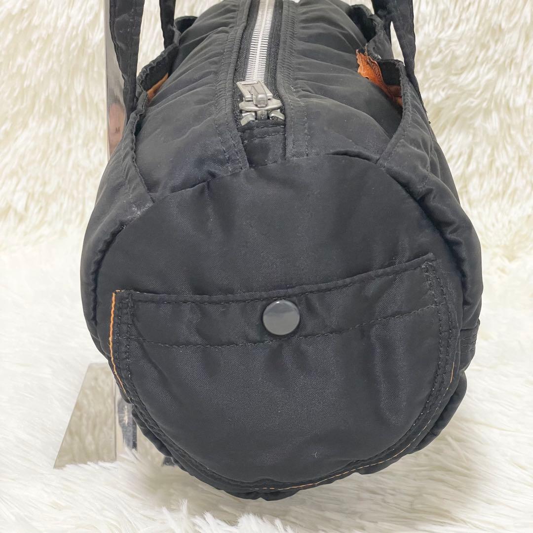 【美品】PORTER ポーター タンカー ミニボストンバッグ ドラムバッグ