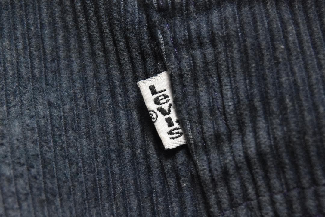 90’ｓリーバイス 565 太畝コーデュロイ紺 USA製 17113 LEVIS