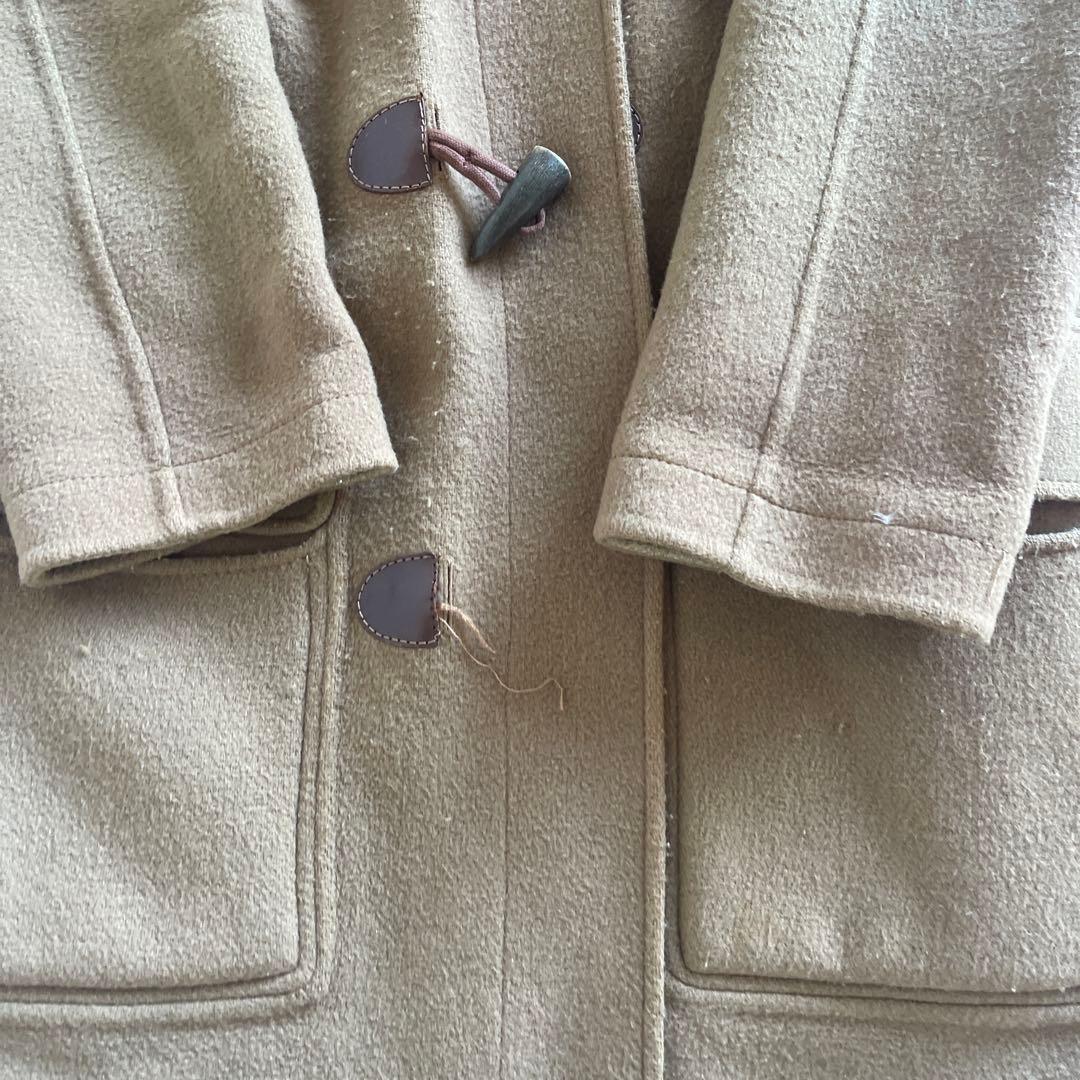 マルジェラベージュ ダッフルコート フード付き