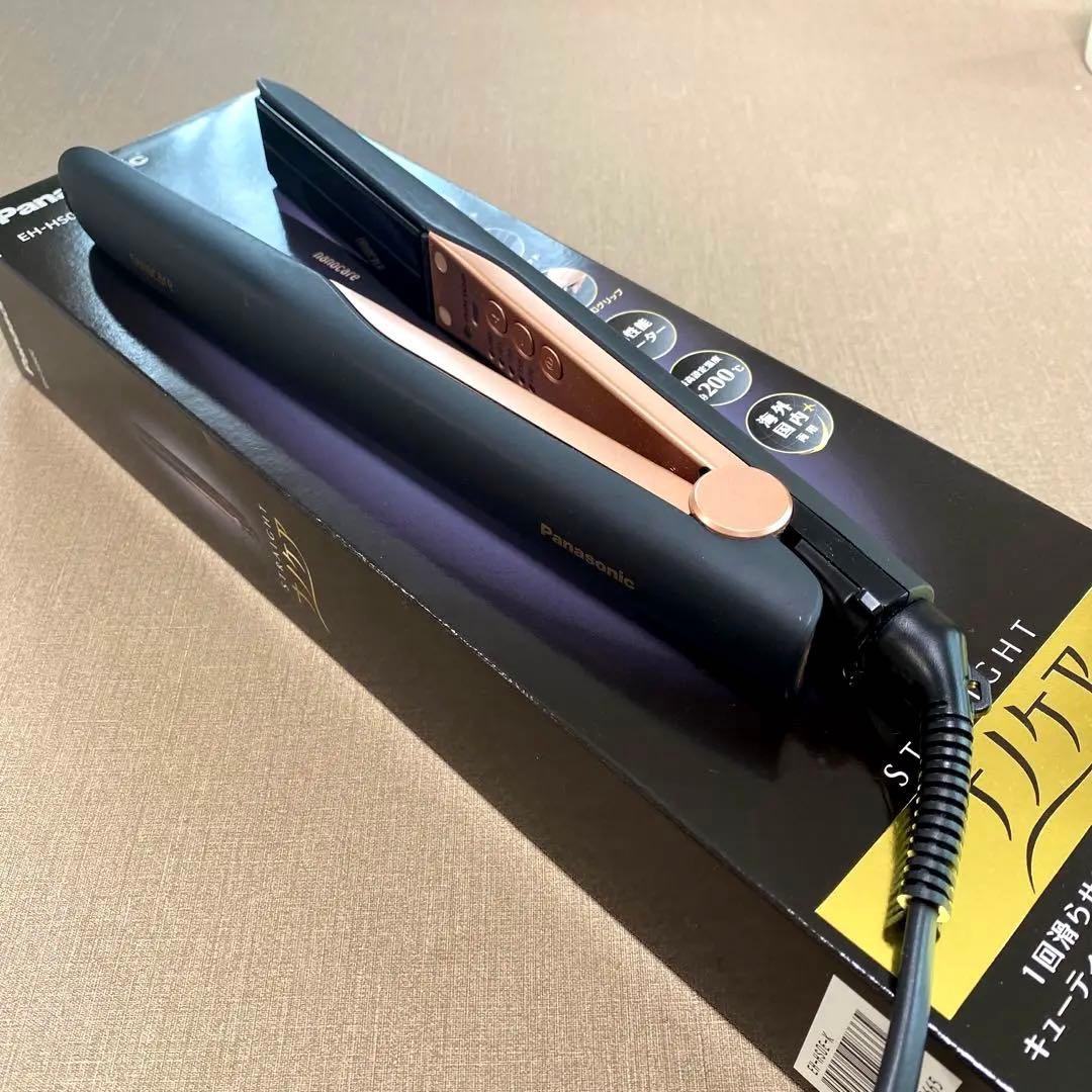 ナノケア ストレートアイロン EH-HS0E-K