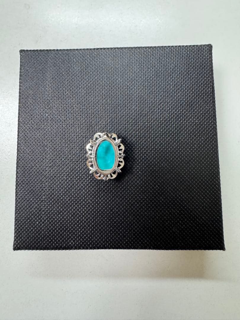 K18WG ターコイズダイヤ パライバトルマリン ペンダントトップ