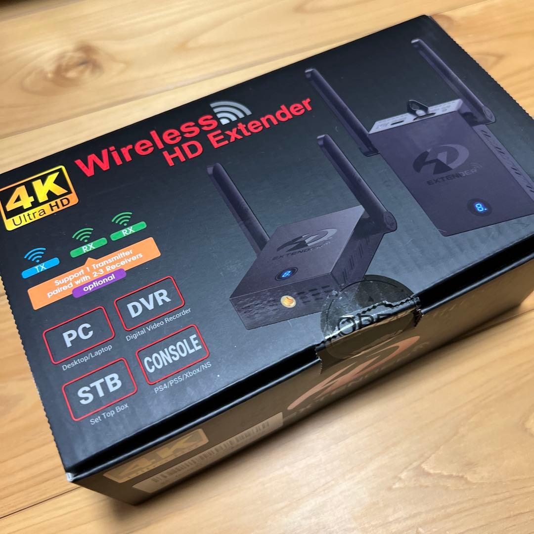 kdkrm254 さま❣️ ワイヤレスHDMI 無線送受信機30HZ デュアル冷却