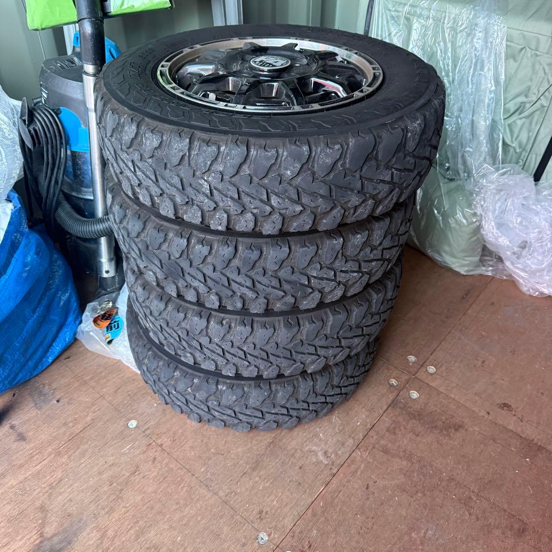 軽バン軽トラマッドタイヤ4本セット ジオランダー 145/80R12 12×4J